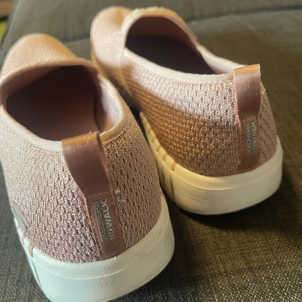 Skechers Women's GOwalk Smart-Glory Sneakers Sz 11 Lightweight Shoes Pink - Picture 3 of 9